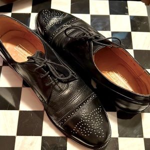 Johnston & Murphy Oxford Cap Toe Wingtips Men’s Sz 9 M